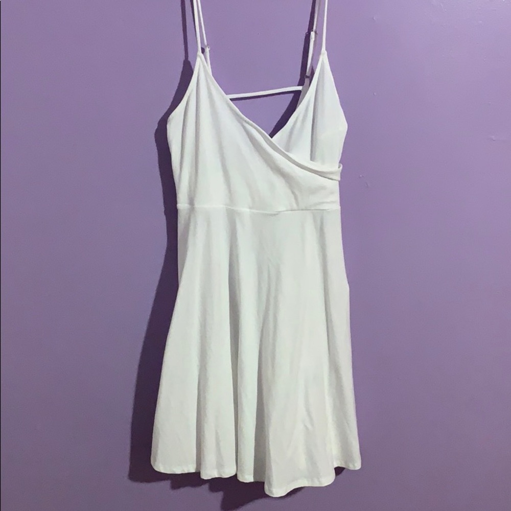 white dress